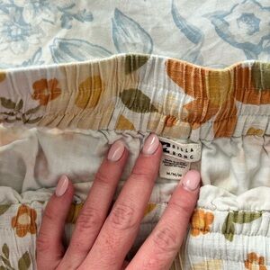 Billabong Floral Women Shorts - Orange, yellow and Cream